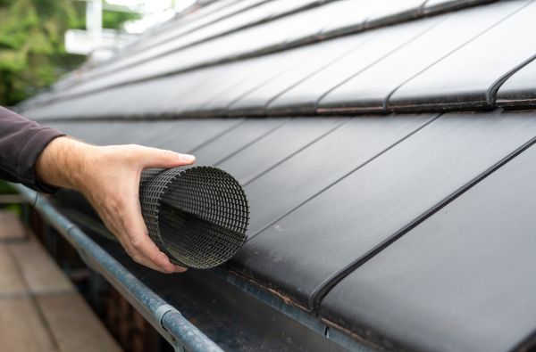 Gutter Mesh Installation in Morganton